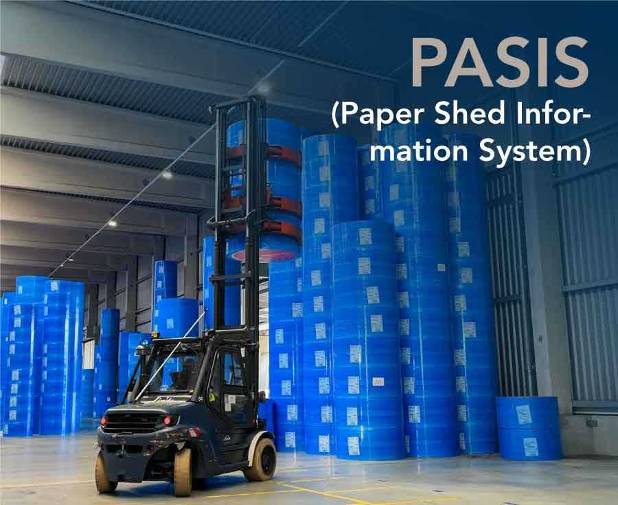Infografik PASIS Paper Shed Information System