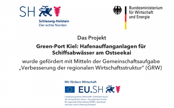 Funding information for ship wastewater at the Ostseekai