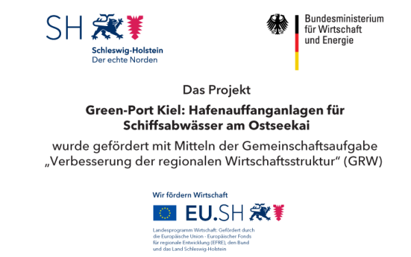 Funding information for ship wastewater at the Ostseekai