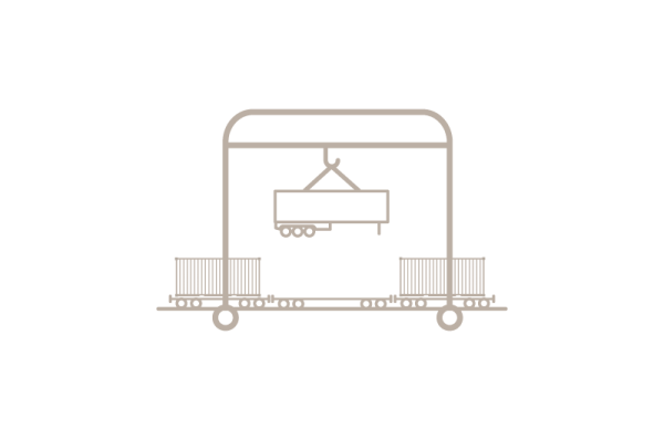 Icon intermodal transport