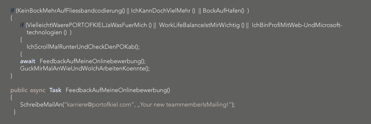 Recruiting as source code