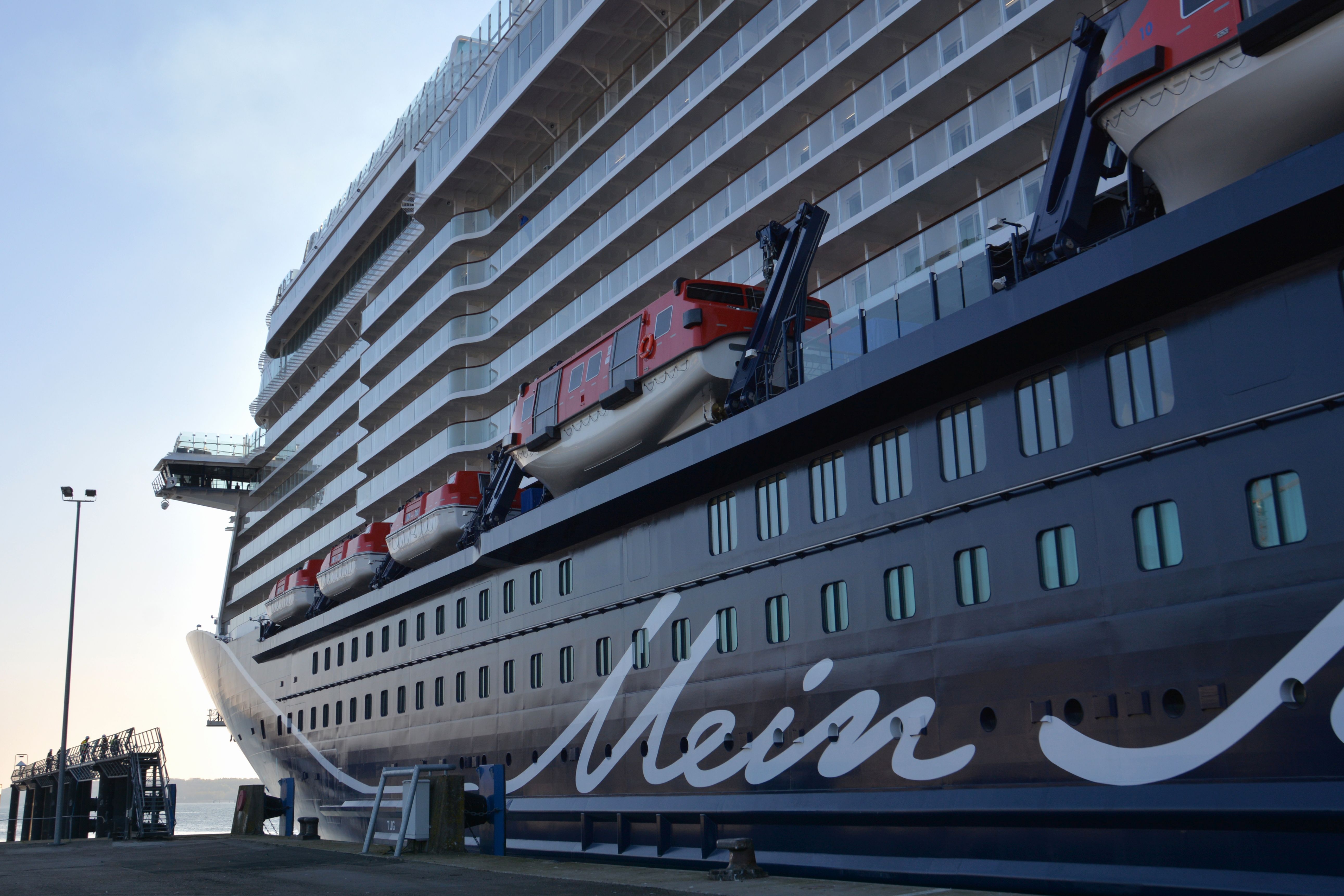Mein Schiff 2 Delivery At The Ostseekai Port Of Kiel