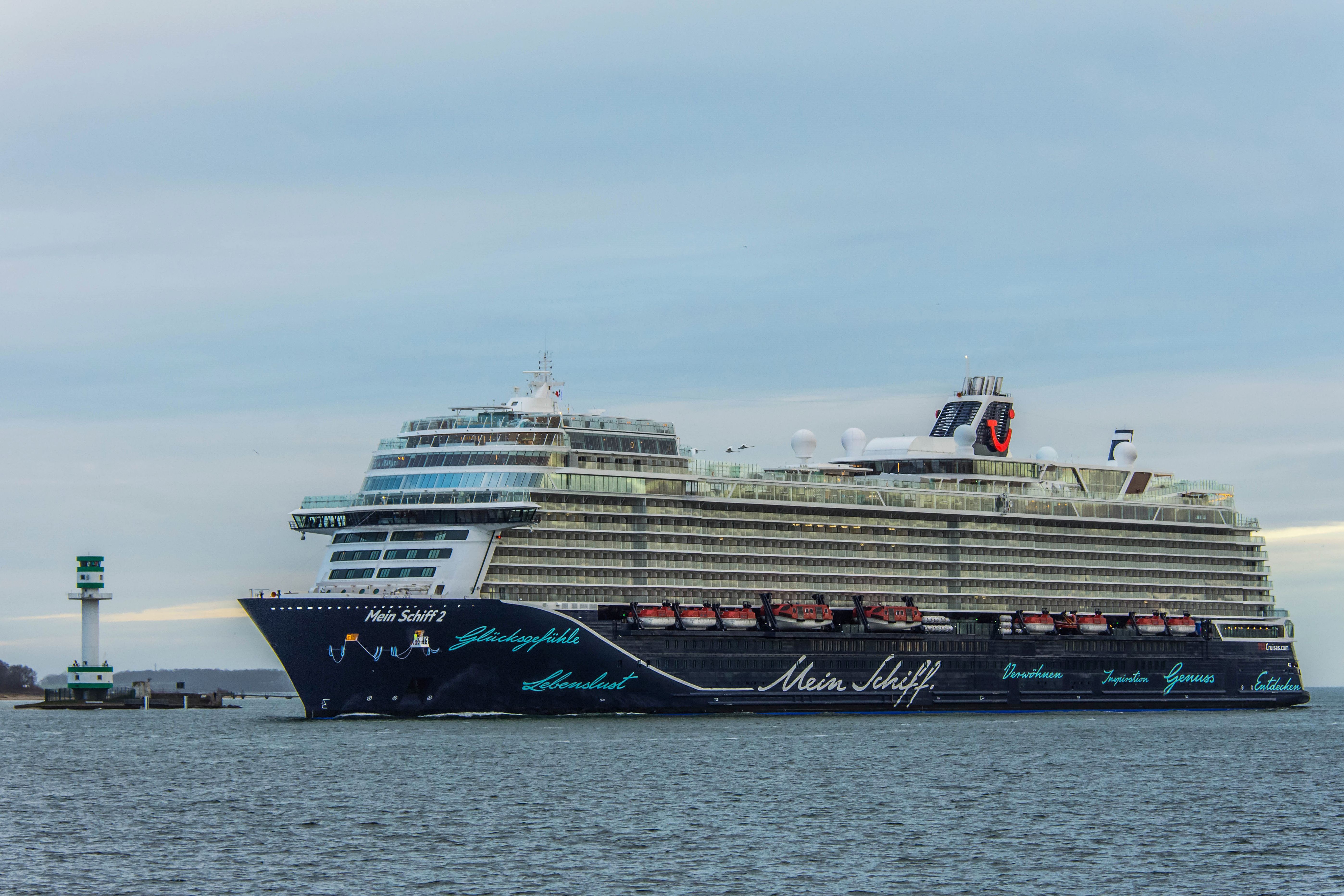 Mein Schiff 2 Delivery At The Ostseekai Port Of Kiel